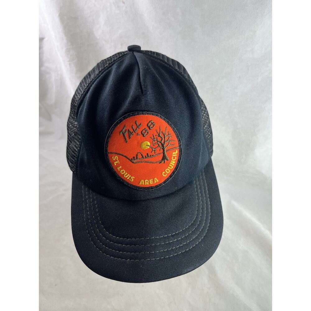 Boy Scouts of America Fall 1988 Arch St Louis Area Council Snapback Hat Vintage